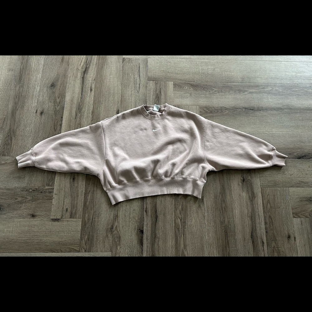 Nike Women's Oversized Crew in Phoenix Fleece